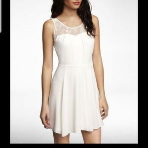 NWT White Express Dress Lace Wedding Bridal